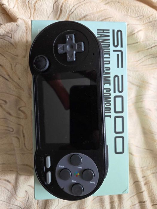 SF2000 Retro Handheld Game Console 3 inch Portable with Games