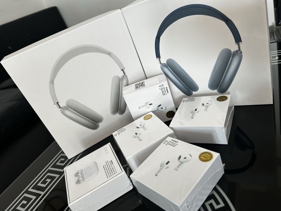 Caști wireless premium noise cancelling bluetooth design over ear+in