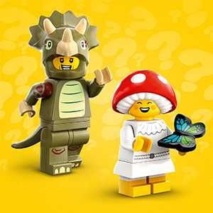 Minifigurine LEGO, Seria 25, Mushroom Sprite, IDENTIFICATE!