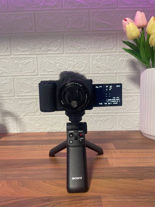 Sony ZV-E10 + 16-50mm OSS + Sony GP-VPT2BT