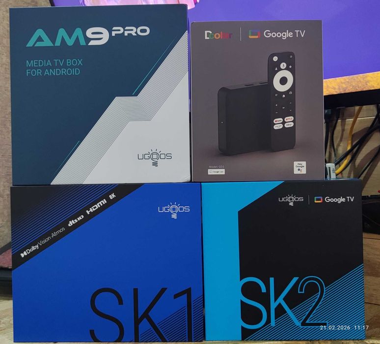 Ugoos Am 9 pro 4/64 android 14
