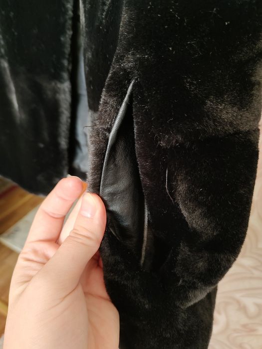 Шуба мех новая размер хл маломерка