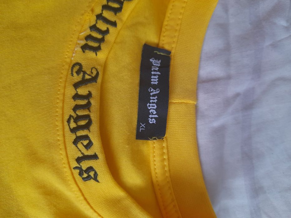 Tricou Palm Angels galben