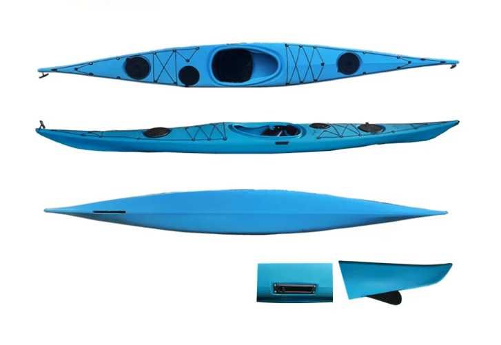 Туристически морски едноместен sit-in каяк Eksit50500