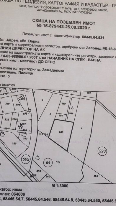Продавам земеделска земя