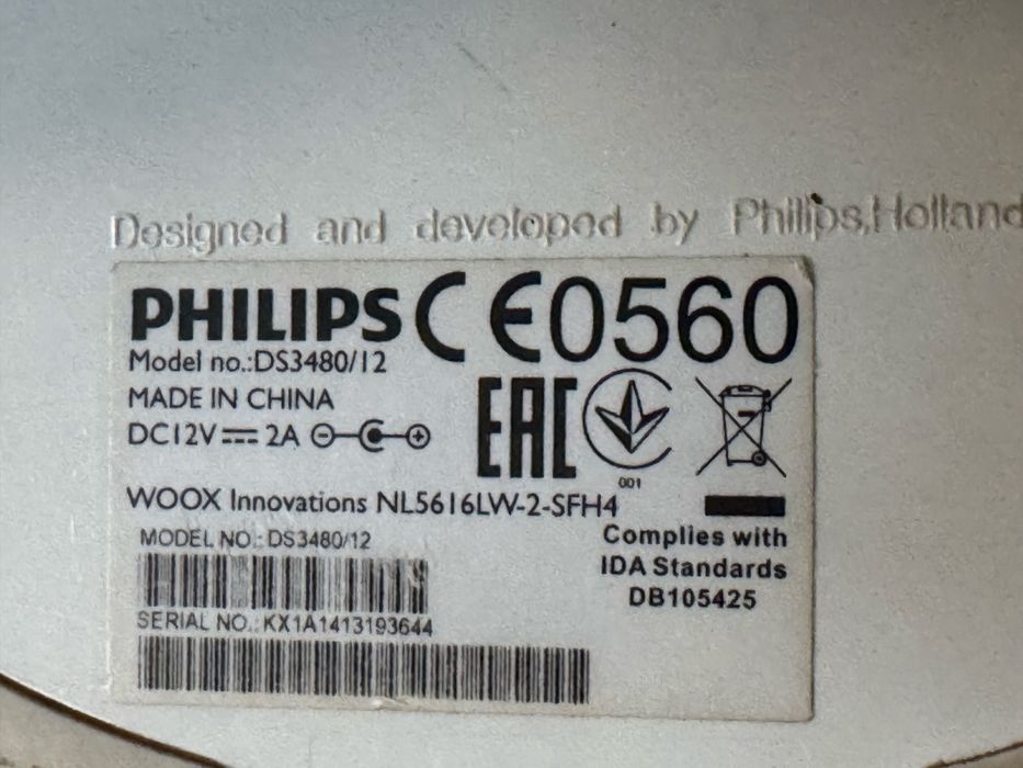 bt тонколона philips ds3480/12