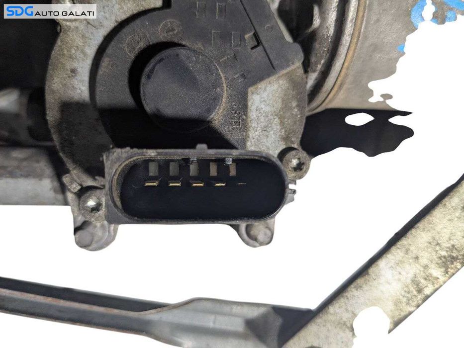Ansamblu Brat Brate Stergator Parbriz cu Motoras Ford Fiesta MK5 2002 - 2008 Cod 471328 [P0015]