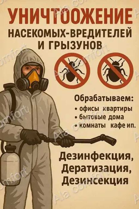 Дезинфекция и дератизация