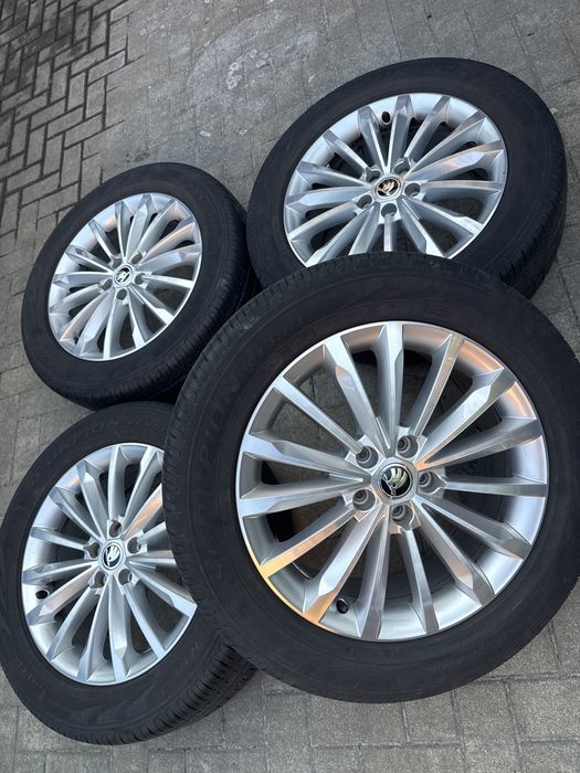 Se vand roti originale Skoda Kodiaq R18 anv vara