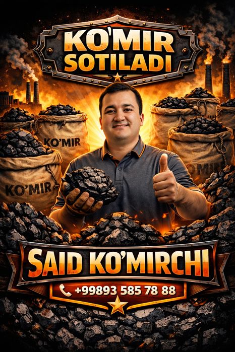 Shashlik uchun QIRGIZ KOMIR