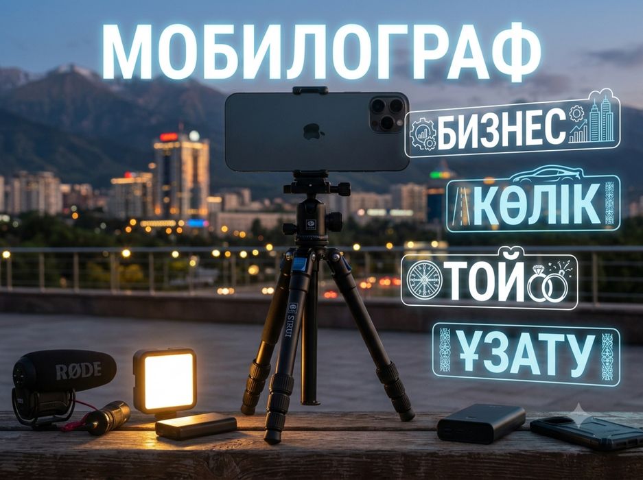 Мобилограф | Монтажёр (той, бизнес, саяхат)
