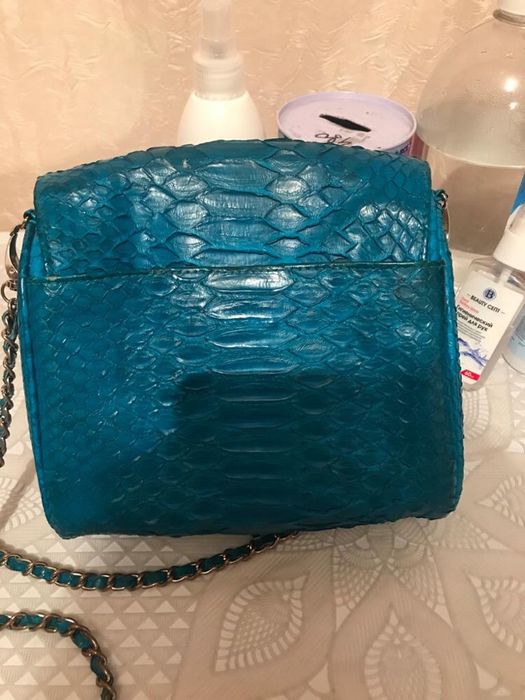 Сумка кожа питона