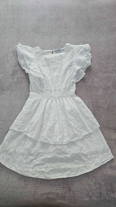 Rochie alba de vara Sunshine