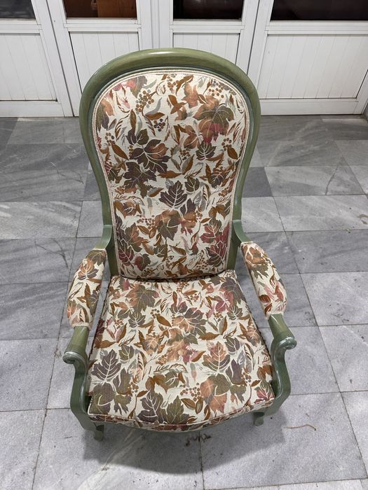 Шведско винтидж кресло Bergère / Густавиан стил