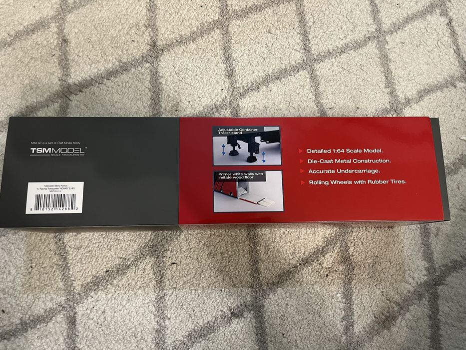 Mini GT Mercedes-Benz Actros with Racing Transporter ADVAN #741
