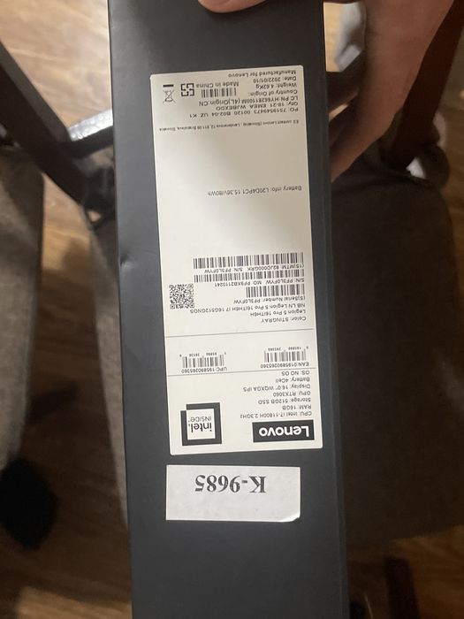 i7 11th 16 gb  3060 rtx 6 gb 512 gb 2к 165hz