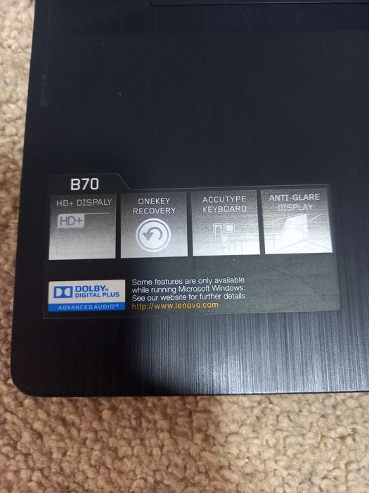 Laptop i3 ,17inci ,8gbRam ,ssd128 baterie noua