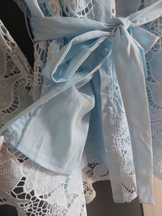 Дамска дантелена рокля -нова