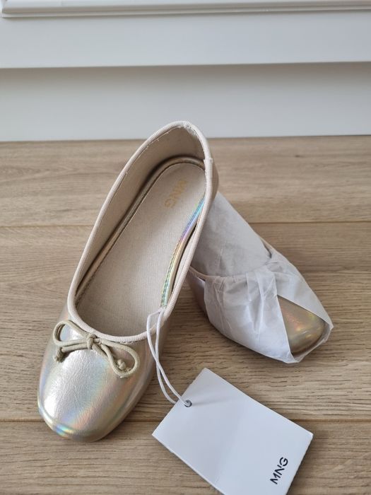 Детски официални обувки тип балеринки