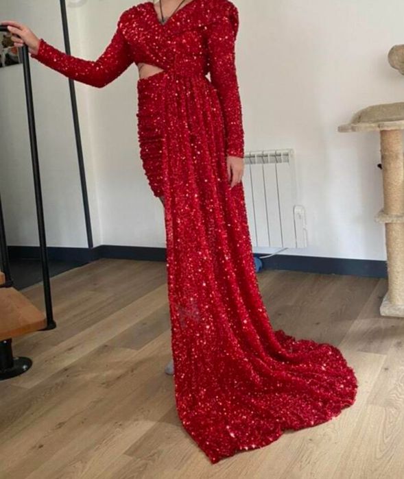 Rochie dama paiete noua S