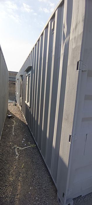 Konteyner kuxnya+ dushevoy kabinalar