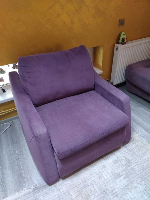 Canapea și fotoliu pat