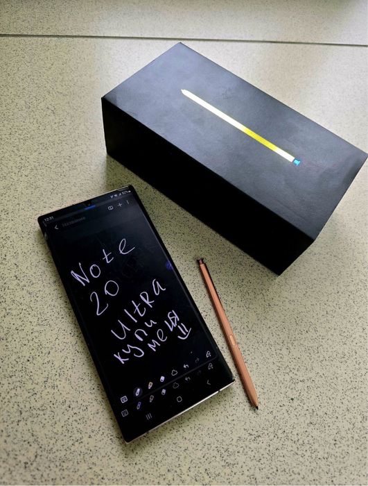 Samsung Not 20 Ultra стилус