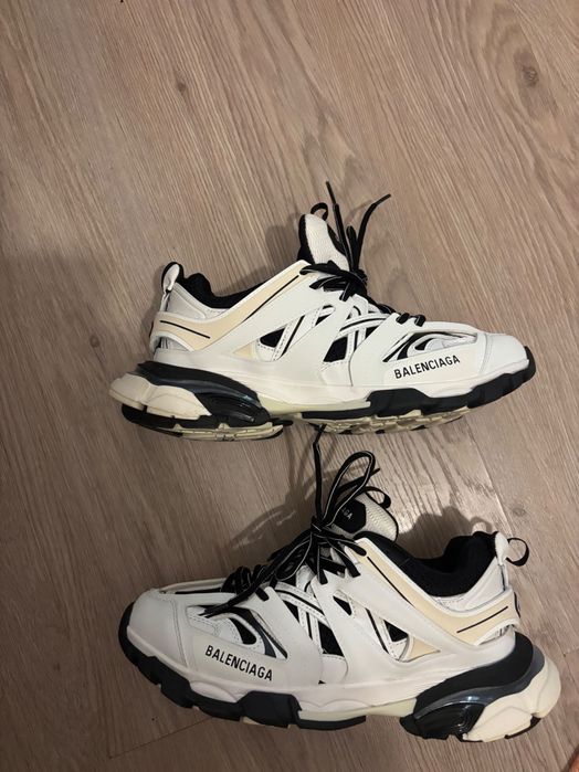 Balenciaga track off white black