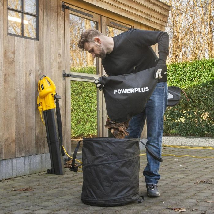 Aspirator, suflator, tocator frunze Powerplus POWEG4030, 3300w, sac 40