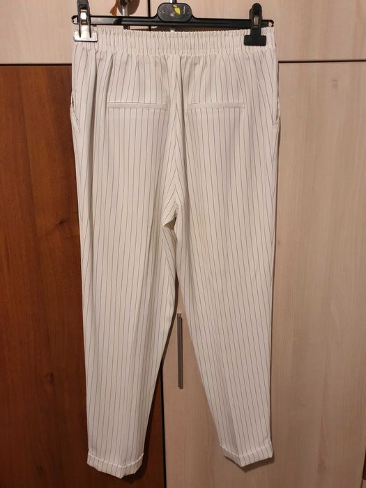 Pantaloni dama alb negru Cropp 38