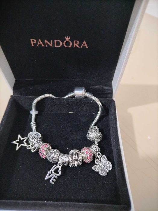 Пандора браслет титан