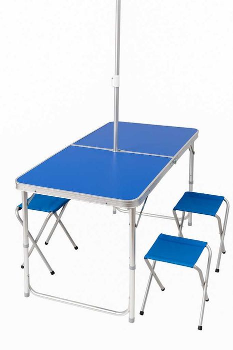 Комплект Сгъваема Маса и Столове Malatec 7893, 4 Стола,120х60-ЦВЕТОВЕ