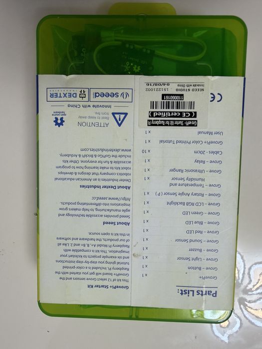 Vand Seeed Studio GrovePi+ Starter Kit