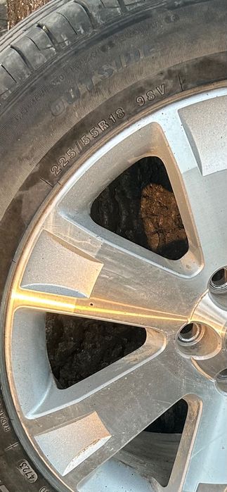 Roti mitsubishi Outlander 18’ cu cauciucuri de vară