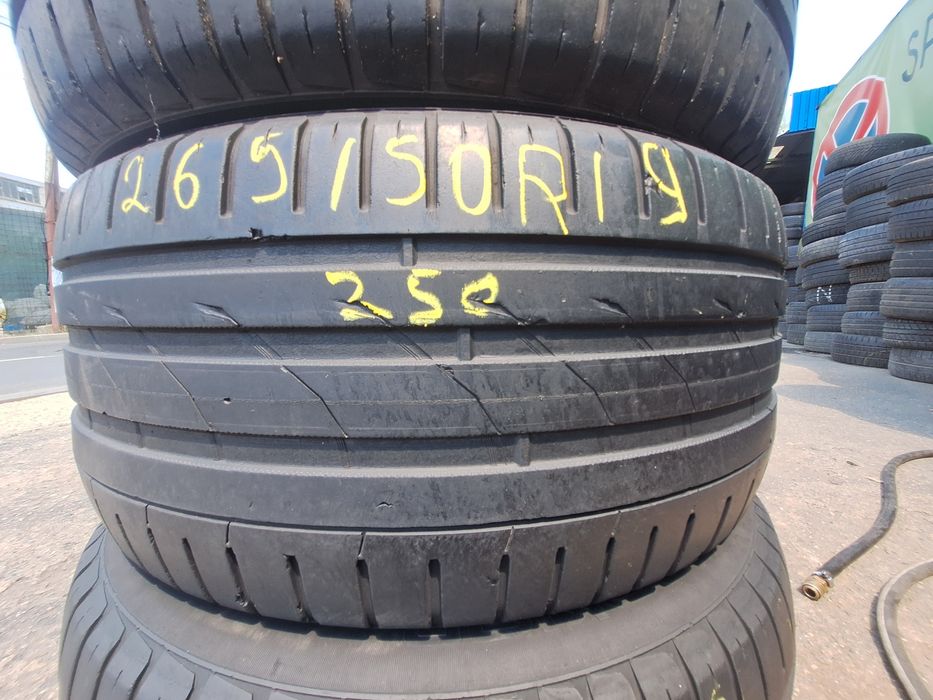 2 anvelope vara 265/50r19 Nokian Montaj Gratuit