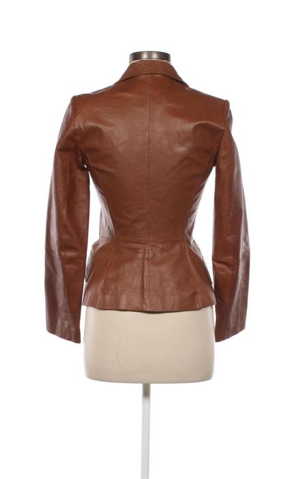 Sacou piele piele naturală Zara