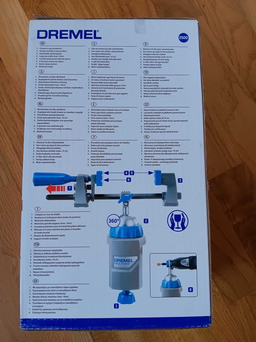 Dremel Multi-Vise универсално, стационарно менгеме 3 в 1