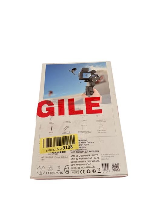 Gimbal stabilizator INKEE Falcon Plus – 3 axe pentru cameră de acțiune
