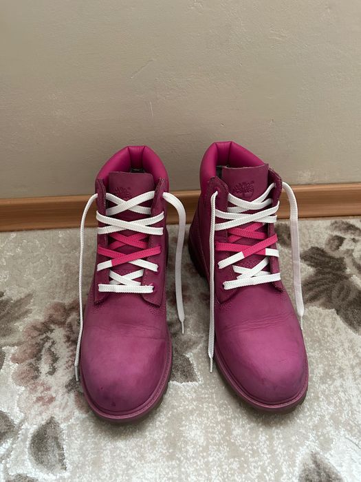 Timberland боти от набук