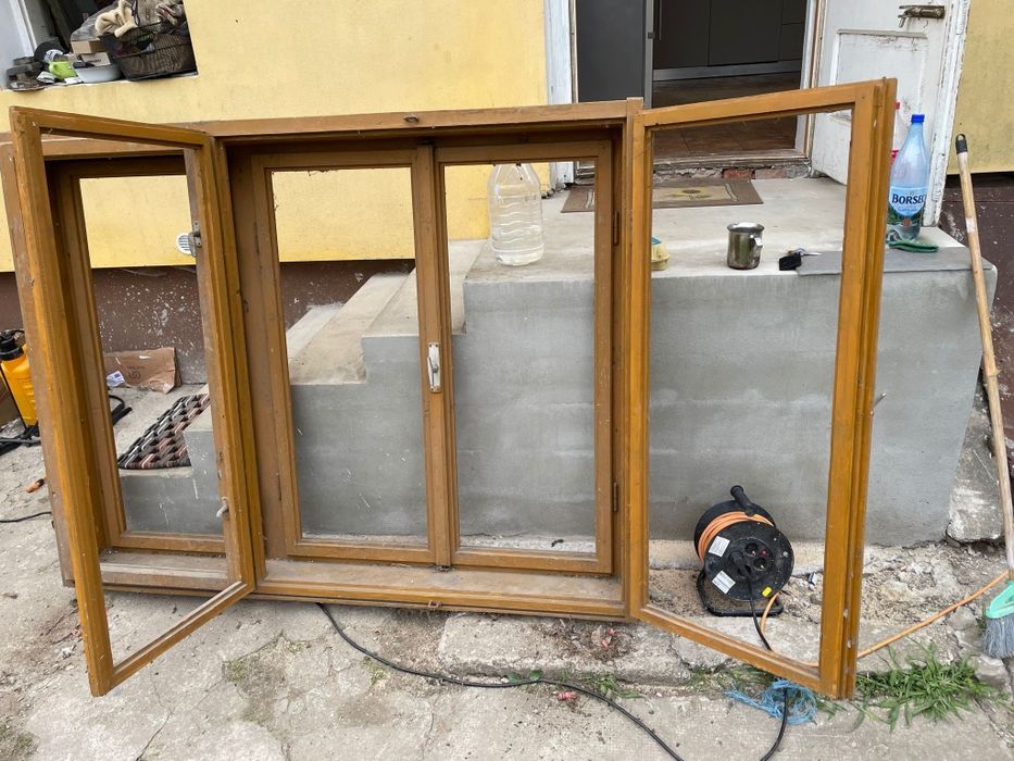 Geam 3 canate de brad