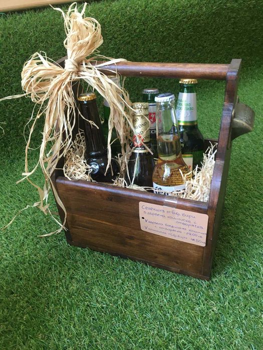 Декоративна щайга за бира