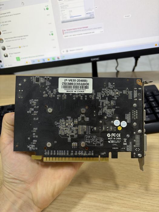 Видеокарта GT 630 2gb