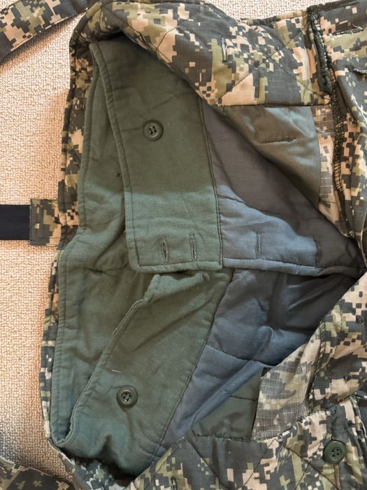 Комуфляжные зимние брюки