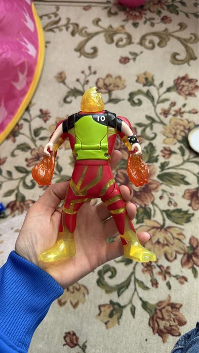 Ben 10 и человек огонь 2 в 1