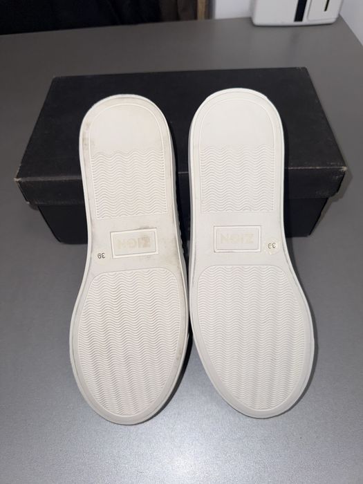 ZIGN Кожени Slip-on обувки EU 39 Нови с кутия
