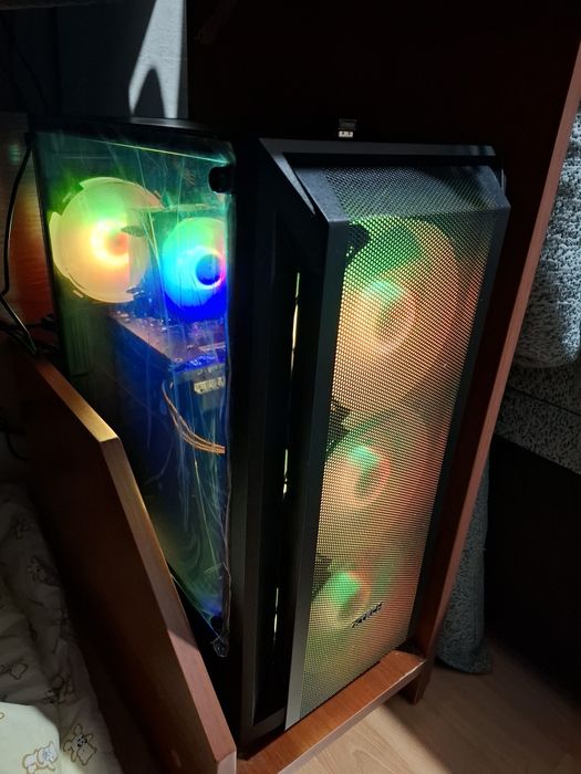 Игровой кейс + монитор 75гц acer готовый сборка таййор кейс