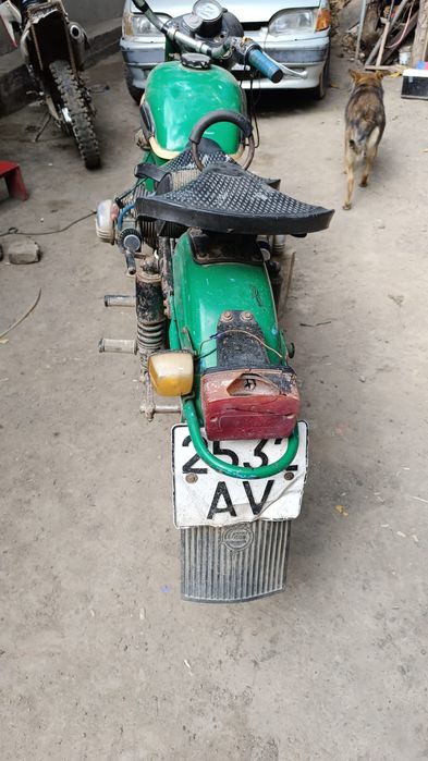 Мотоцикл Урал на ходу