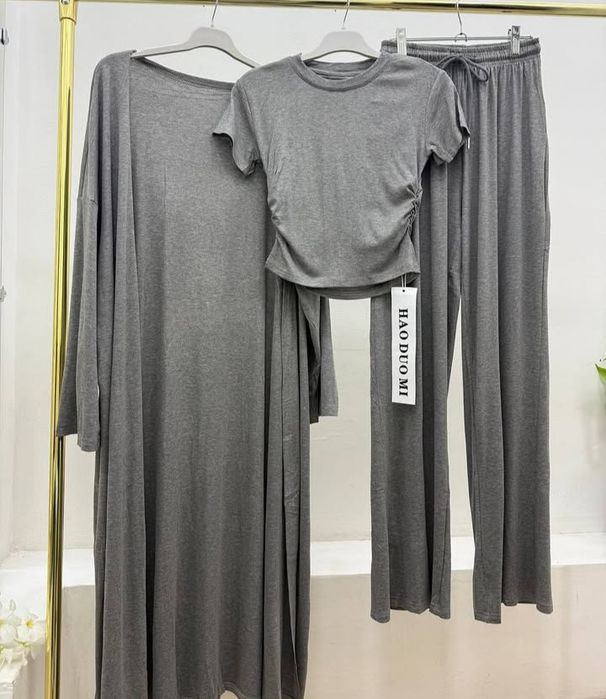 Trenddagi abayali troyka