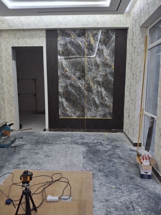 Услуга обшивка стены потолков пластик декорпласт декоративные панели