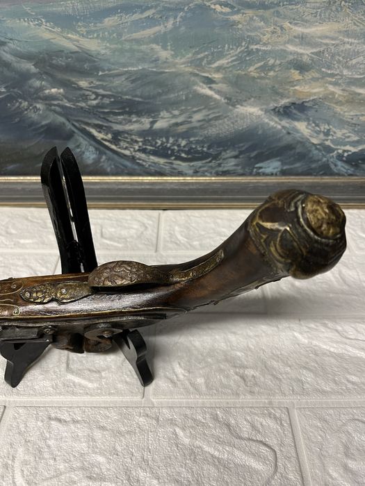 Колекционерски,стар,кремъчен пистолет